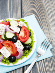 Fresh Greek salad