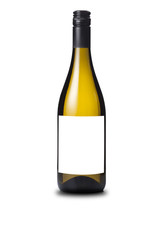 White wine bottle without label - 74997211