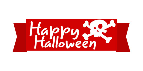 Halloween Ribbon Banner