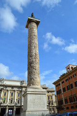 Fototapeta na wymiar Trajan's column rome
