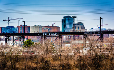 View of West Philadelphia, Pennsylvania.