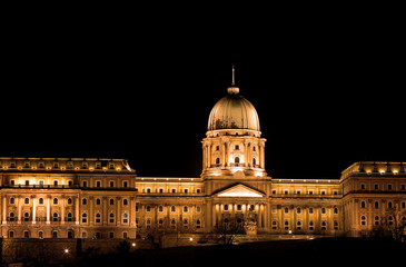 Fototapeta na wymiar Royal Palace, Budapest, Hungary