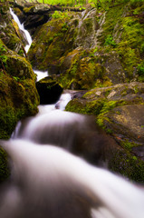 Lower Dark Hollow Falls, in Shenandoah National Park, Virginia.