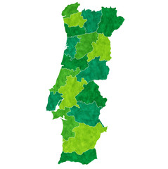 ポルトガル　地図　国
