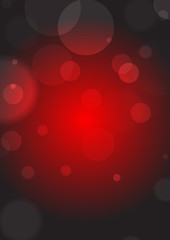 Vector : Bokeh christmas background vector