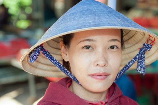 Portrait of Vietnamese girl
