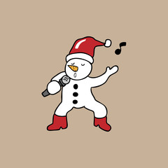 Singing Snowman christmas