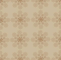 The ornament of delicate wreaths