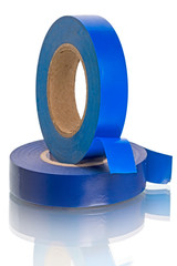 Roll of blue Insulating Tape