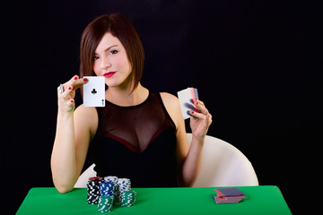 poker lady