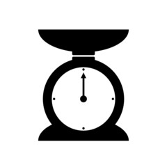 Kitchen scales icon