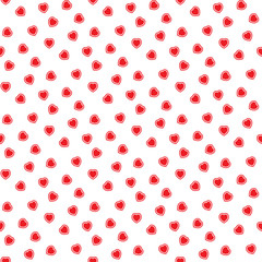 Seamless texture with heart