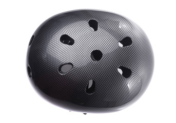 Capacete Skate Fibra Carbono cima