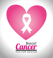 Cancer design, vector illustration.