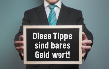 Diese Tipps sind bares Geld wert!