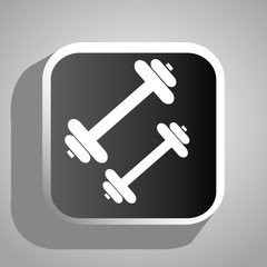Fitness design, vector illustration.