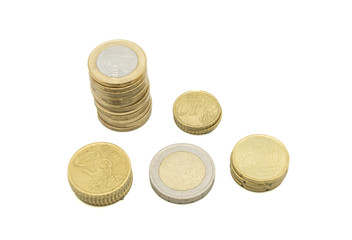 Euro coins