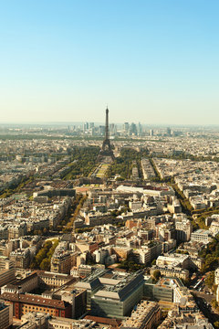 Paris, aerial view.