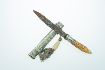 old knife ivory handle