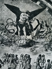 Fototapeta na wymiar Resurrection of the Flesh (detail, L. Signorelli, 1499-1502)