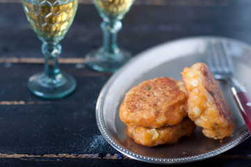 Fish fingers and fishcake burgers