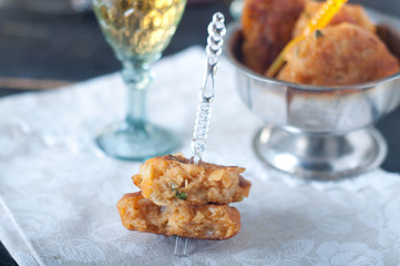 Fish fingers and fishcake burgers