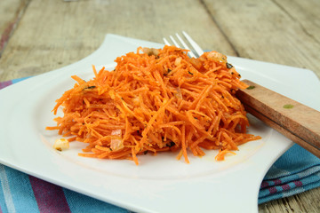 carottes râpées