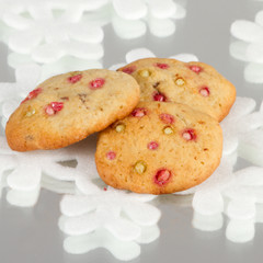Banana Christmas cookies