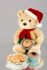 Christmas muffin and cookie