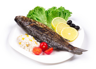 Grilled fish