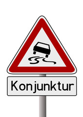 Schleudergefahr Konjunktur