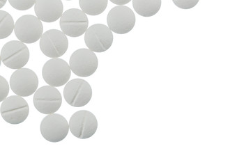 Weiße Tabletten