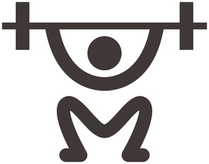 2439 - weightlifting icon