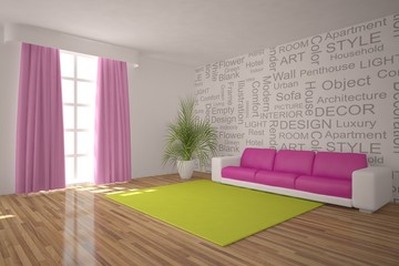 modern 3d interior design
