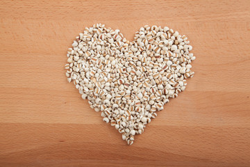 Heart shape jobs tears