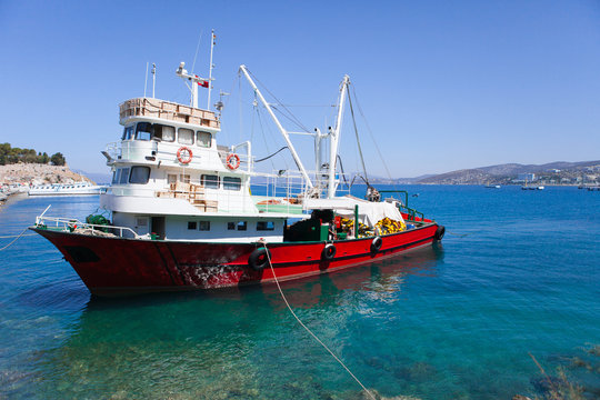 Fishing Boat at Dock