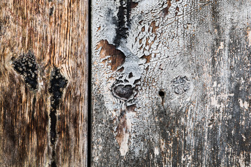 Texture and color of old wood use as background