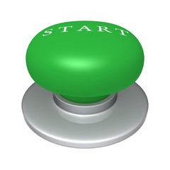 Start Button 3d illustration