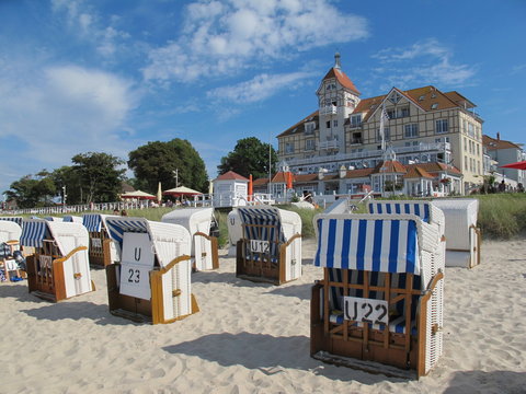 Strandk&ouml;rbe &ndash; Bad K&uuml;hlungsborn Ostsee