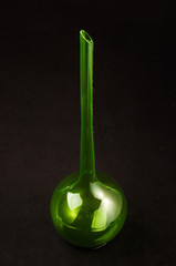 Self plant watering aqua globe isolated