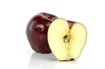 apple isolated on white