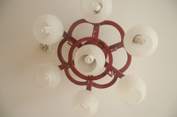 a ceiling lamp