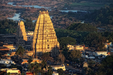 viewpoint in Hampi