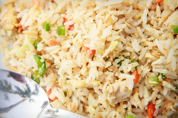 fried rice with vegetables