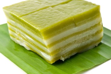 Thai sweetmeat or Khanom Chan is a kind of sweet Thai dessert