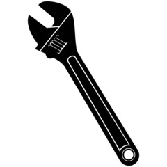 Wrench Silhouette