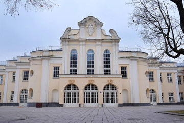 Obraz premium Kaunas, Lithuania, November 2014: Kaunas state musical theatre