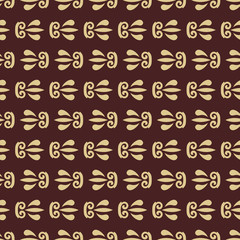 Floral Seamless Vector Pattern. Orient Abstract Background