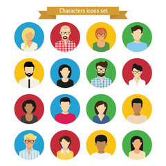 Characters set