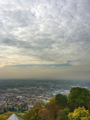 Stadtansicht Heilbronn vom Wartberg aus